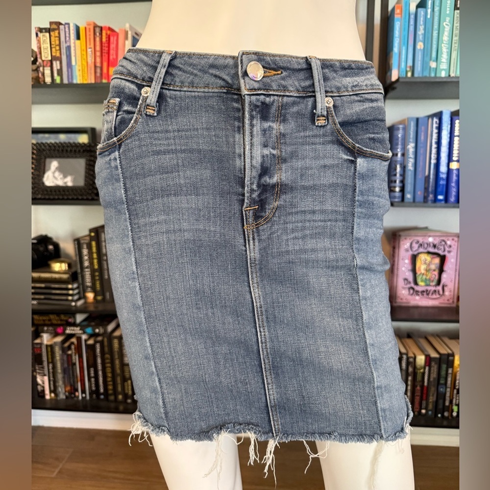 Good American Blue Denim Women's Skirt